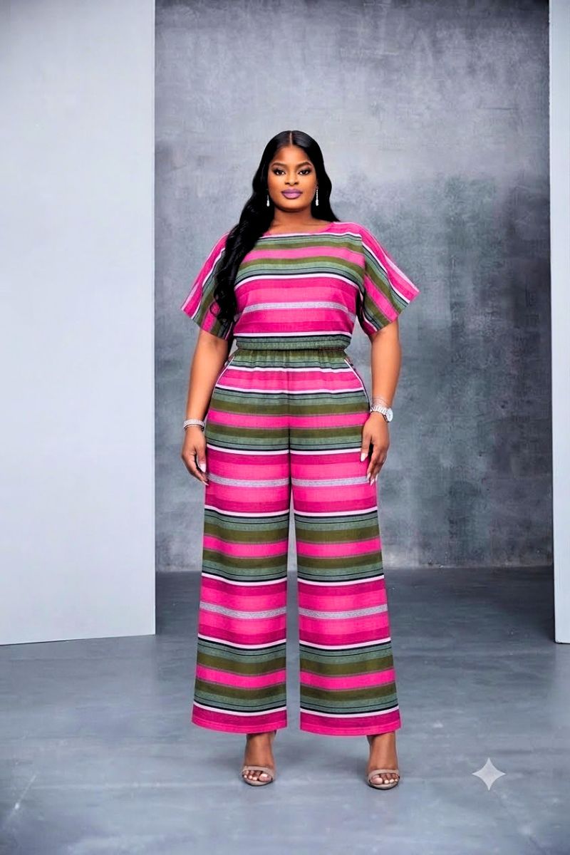 ADEOLA STRIPED SET