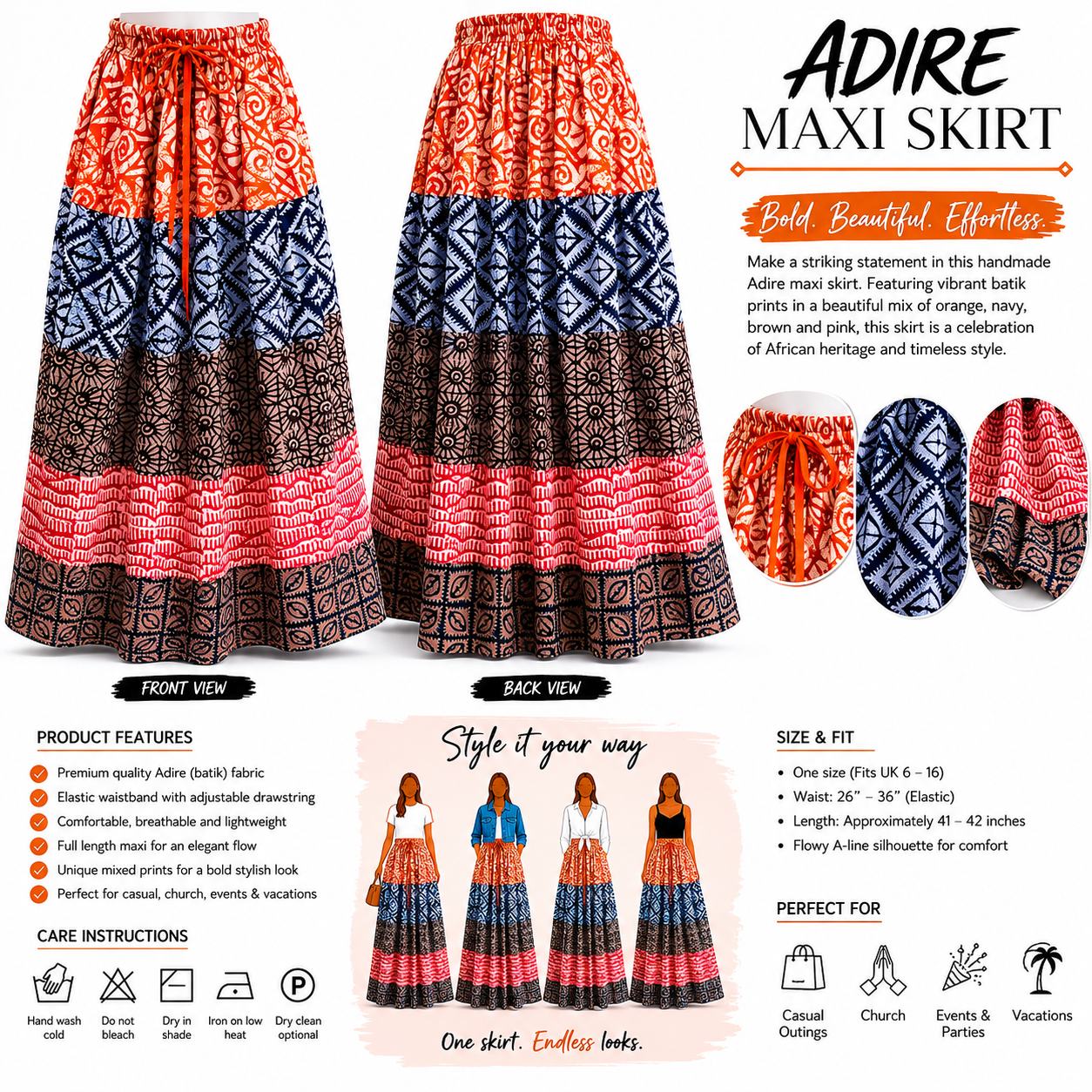 ABENI MAXI SKIRT