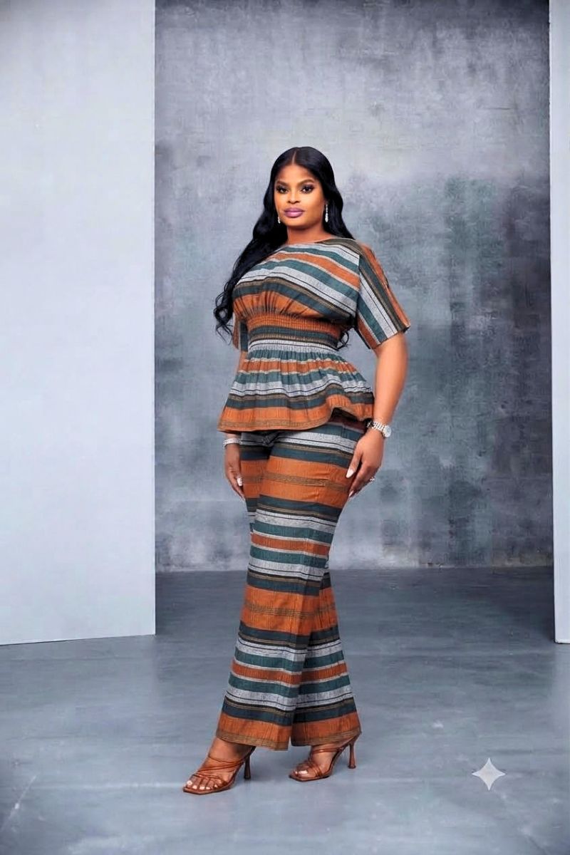 ADEOLA STRIPED SET