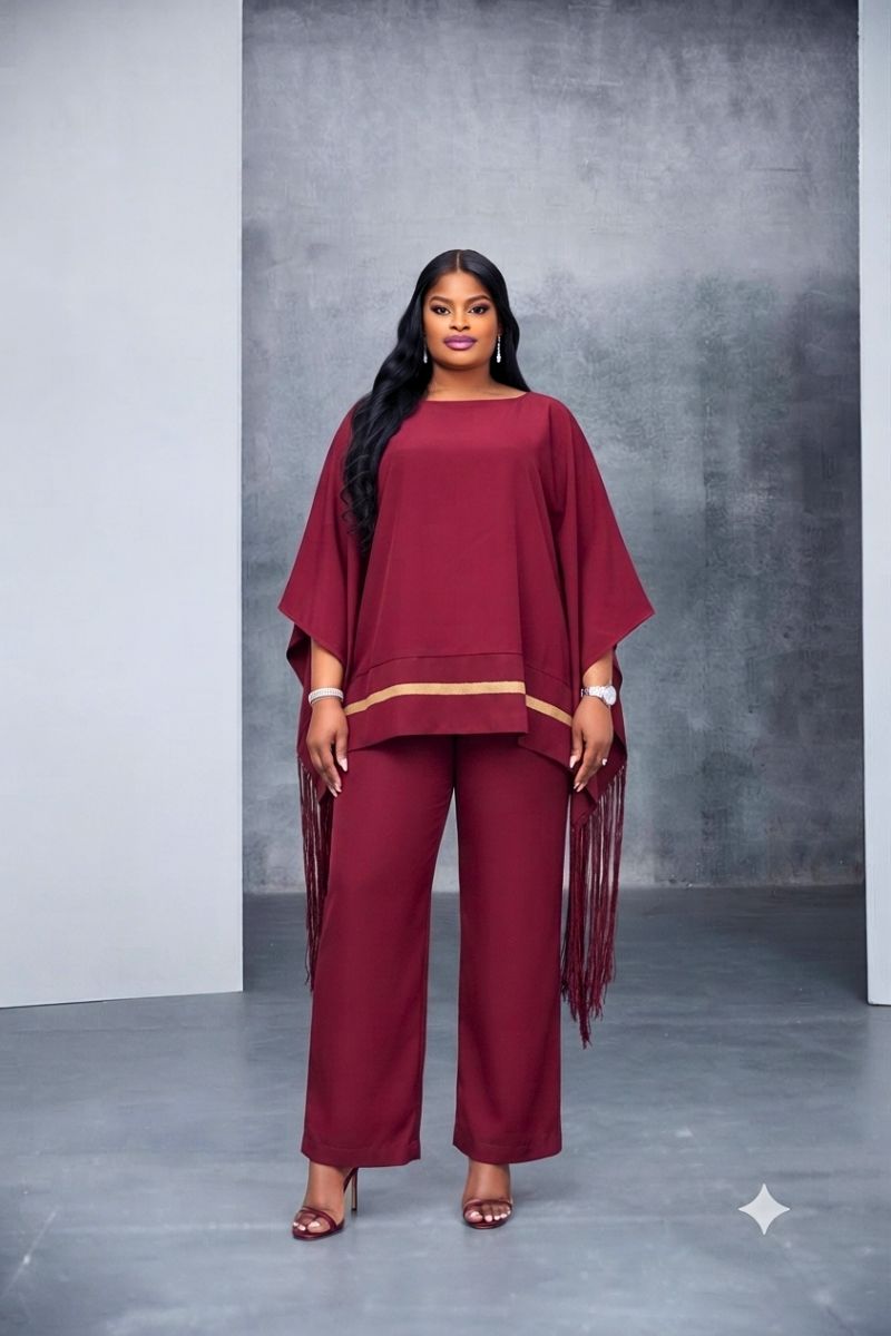 SADE FRINGE TWO-PIECE SET