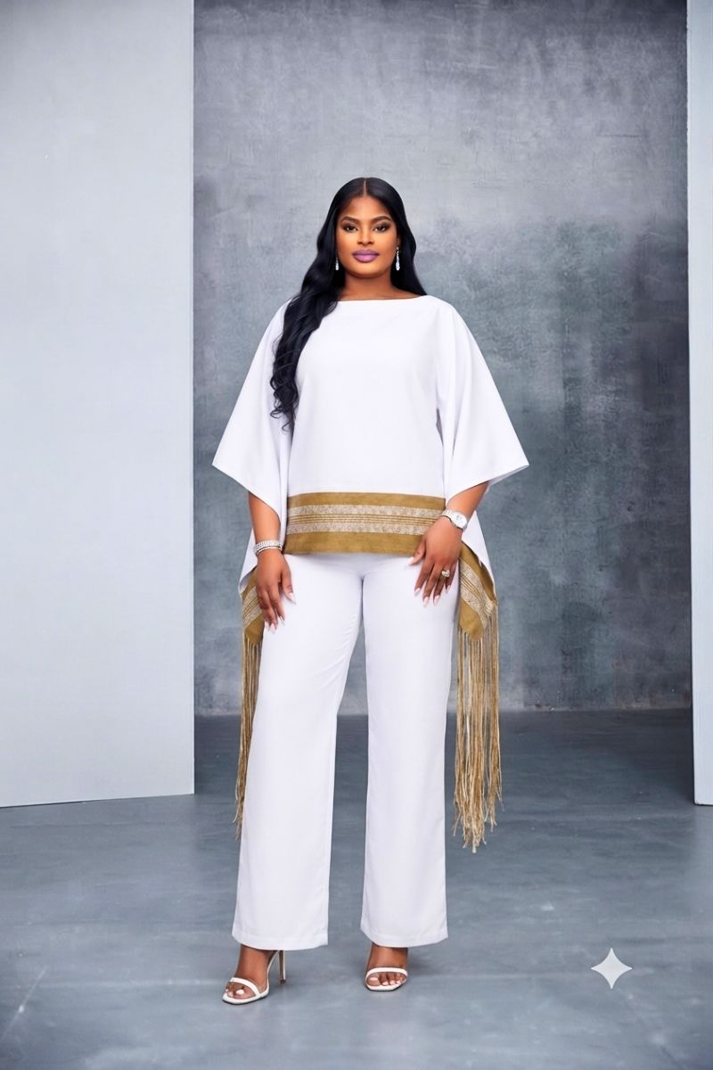 SADE FRINGE TWO-PIECE SET