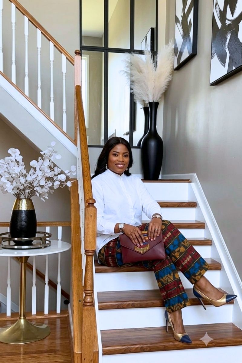 ANJOLA AKWETE TWO-PIECE SET