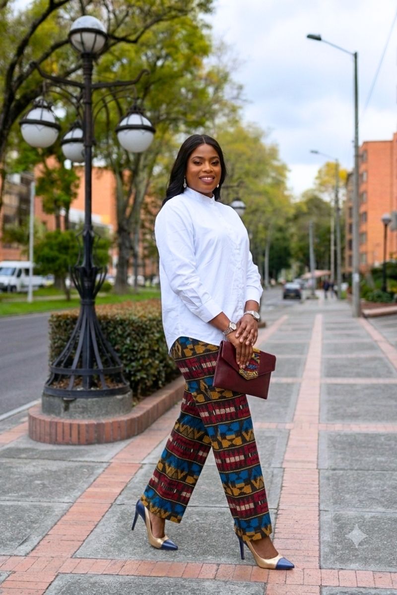 ANJOLA AKWETE TWO-PIECE SET