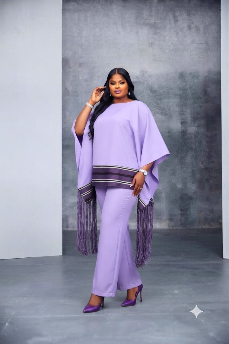 SADE FRINGE TWO-PIECE SET